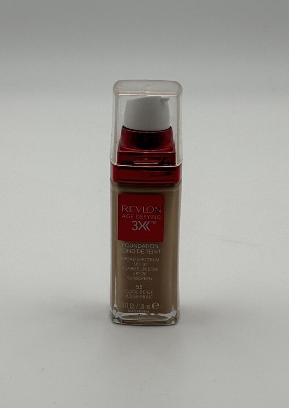 Revlon Age Defying 3x Anti-Aging & Lifting Foundation 55 Medium Beige